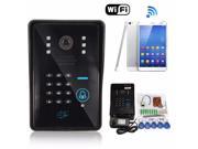 Smart Wireless WiFi Phone Remote IR Video Camera Intercom Doorbell DoorPhone Home Security Rainproof