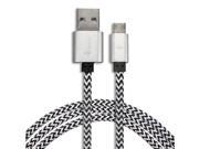 1.2M Braided Micro USB 2.0 Charger Sync Data Cable For Android Samsung Galaxy LG HTC