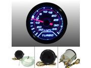 Universal 52mm 2? LED Light Car Turbo Boost Pressure Gauge Smoked Dials Face Psi