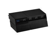 2 to 5 Port USB Hub 3.0 2.0 High Speed for Sony PS4 Playstation 4 Black