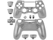 Controller Shell Full Housing for PS4 Playstation 4 Dualshock 4 Chrome Silver