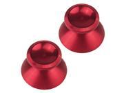 Metal Aluminum Alloy Analog Thumbsticks for Xbox 360 Controller Red