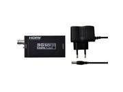 AV Mini 3G SDI To HDMI Converter Adapter EU Plug