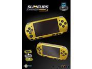 Talismoon Aluminum SlimClips Protect Case Cover for PSP Slim Lite 2000 Yellow
