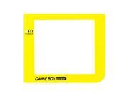 Replacement Clear Screen Plastic for Nintendo GameBoy Pocket Yellow