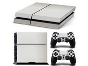Vinyl Sticker Pattern Decals for PS4 Console Controller Skin Leather White