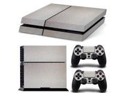 Vinyl Sticker Pattern Decals for PS4 Console Controller Skin Leather Silver