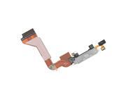 Charging Port Data Flex Cable for iPhone 4 White