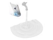Large Water Tap Faucet Tablet Stand Holder Silver