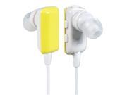 S301 Stereo In Ear Bluetooth Music Headphone for Samsung HTC Other Phones with Bluetooth Yellow