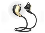 S102 Fashionable 1 with 2 Sports Bluetooth v4.1 Stereo In ear Headset Black