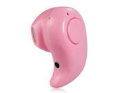 S530 1 to 2 v4.0 Stereo Mini Wireless Bluetooth Headset with Voice Prompt Pink