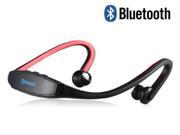 Sports Stereo Bluetooth Headphones with MP3 Hands free Calling Red