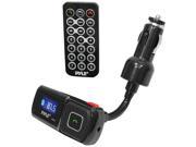 Pyle Bluetooth Fm Radio Transmitter With Usb Flash Microsd Card Readers For Mp3 And Wma Playback Usb Charging Port Auxiliary Input