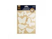 bulk buys Layerable Birds And Butterflies Canvas Stickers