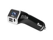 Pyle Fm Radio Transmitter With Usb Port For Charging Devices 3.5mm Auxiliary input Car Lighter Adapter