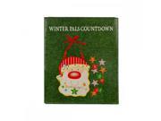 bulk buys Christmas Countdown Santa Wall Decoration