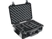 PELICAN Pelican Case With Padded Divider 1500 Case; Dim 16.75 l X 11.18 w X 6.12 h
