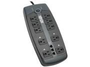 Tripp Lite 10 outlet Surge Protector With Telephone Protection without Coaxial Protection