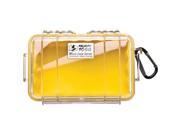 PELICAN Pelican 1050 Micro Case yellow And Clear