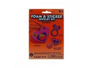 bulk buys Strawberry Foam And Sticker Jewelry Kit