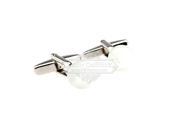 White Color Peral Bulb Cufflinks