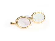 Mother of Pearl in Oval Gold Frame