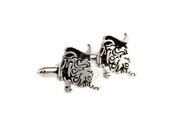 Silver Metal Cufflinks To Your Friend