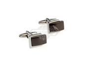 Black and Silver Switch Cufflinks