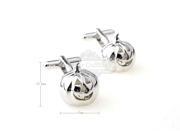 Cute Halloween silver Little Pumpkin modeling plating cufflinks Cute Halloween silver Little Pumpkin modeling plating cufflinks