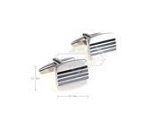 Princeton simple classic style grey square cufflinks Princeton simple classic style grey square cufflinks