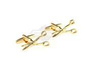 Gold Scissors Cufflinks
