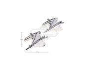 Classi Engraved Silver Plane Modeling Cufflinks