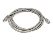 7FT 24AWG Cat5e 350MHz UTP Crossover Bare Copper Ethernet Network Cable Gray