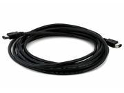 IEEE 1394 FireWire i.LINK DV Cable 6P 6P M M 15ft BLACK