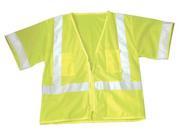 1264 5X High Visibility Vest Class 3 5XL Lime