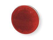 GROTE 40062 Reflector Sealed Stick On Red Dia 3 In