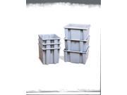 Stack and Nest Container Gray Rubbermaid FG172100GRAY