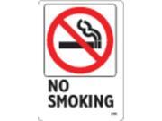 No Smoking Sign Electromark S1476L5 7 Hx5 W
