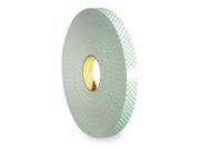 3M 4016 Double Sided Tape 1In x36 yd. Off White