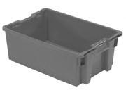 Gray Stack and Nest Container 40 lb Capacity GS6040 27 Grey Orbis