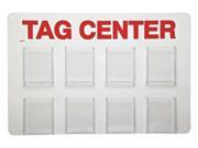 BRADY TC8 Tag Center Unfilled 15 3 4 In H