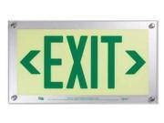 Exit Sign Safe Glow BDE 06G CD 9 11 32 Hx16 3 4 W