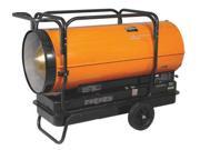 Dayton 650000 BtuH Oil Fired Torpedo Heater Kerosene Diesel 4XA50