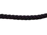LAWRENCE METAL ROPE TWST 33 06 0 X XXXX XX Barrier Rope 1 1 2 In x 6 ft Black