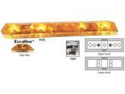 PSE AMBER X304AL Lightbar Halogen LED Amber Perm 47 In