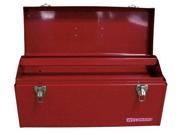 Portable Tool Box Polypropylene Steel Red Westward 36Y008