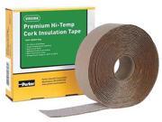 PARKER VIRGINIA PTH1 Hi Temp Cork Insulation Tape Roll