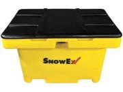SNOWEX SB 1100 Attached Lid Container 11 cu ft Yellow