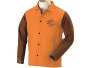 BLACK STALLION FO9 30 BS Welding Jacket FR Cow Split Orange L